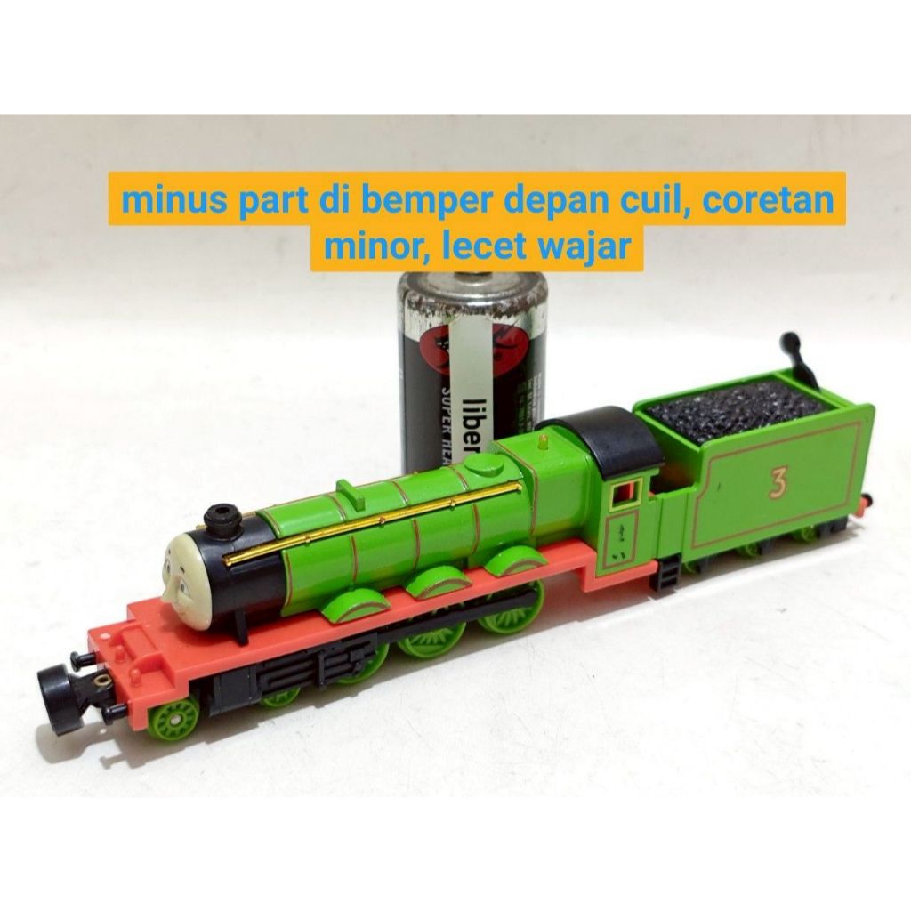 Rare vintage bandai diecast Thomas & friends henry plarail shinkansen train miniature character magn