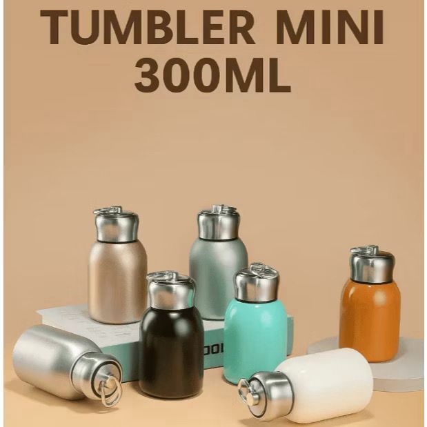 OUTRED Botol Minum Termos Mini 300ML / Mug Stainless Steel 300 ML / ￼Tumbler Kopi Panas Travel