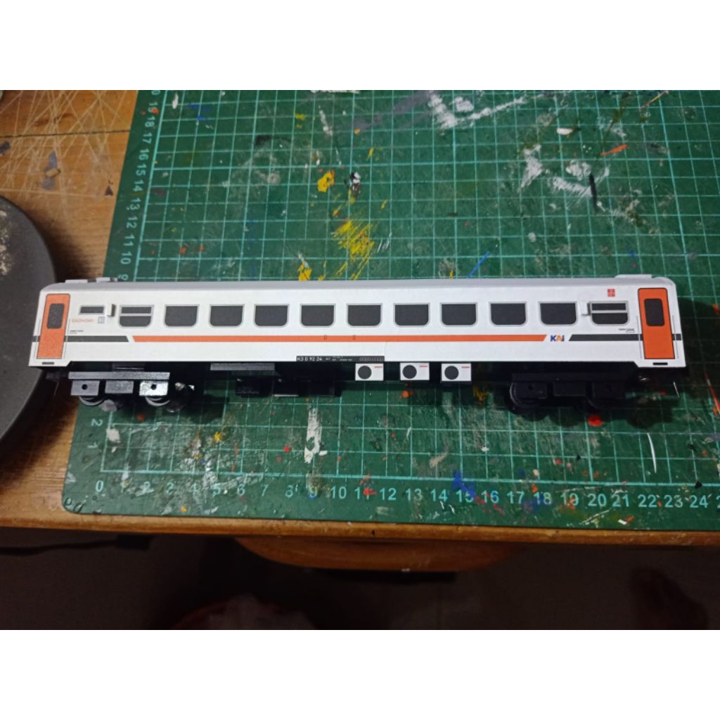 miniatur gerbong K3 livery terbaru , miniatur krl , miniatur lokomotif , miniatur kereta , railking