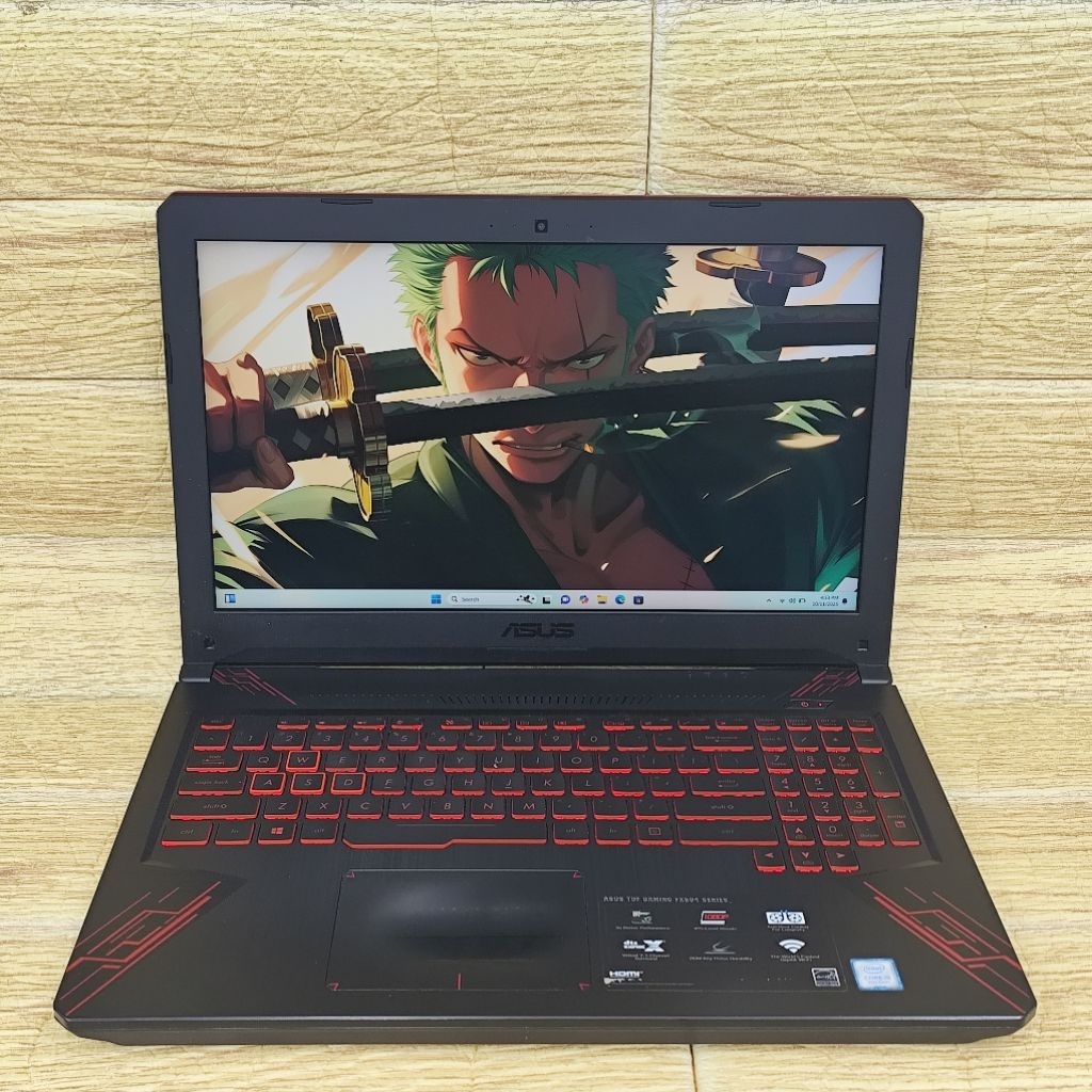 Laptop 2nd GM ASUS TUF GM FX504GD Core i5-8300H  RAM 8GB SSD 256GB GTX 1050 FHD