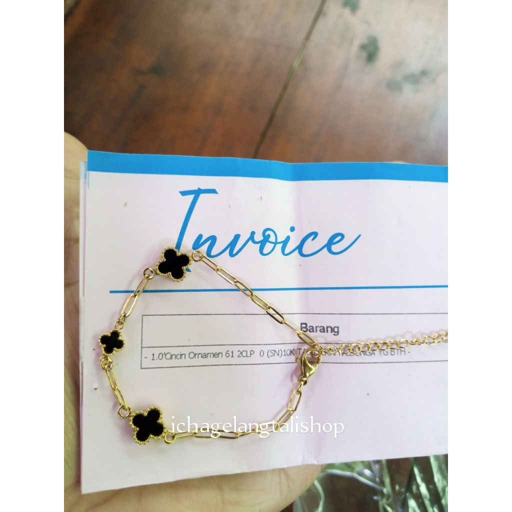 gelang baru paperlin variasi clover 0, 2 gram Semar nusantara