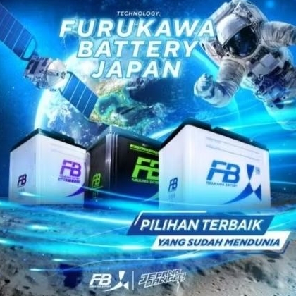 Aki mobil L300 diesel N70 Furukawa Battery 65D31R Aki Basah 70Ah