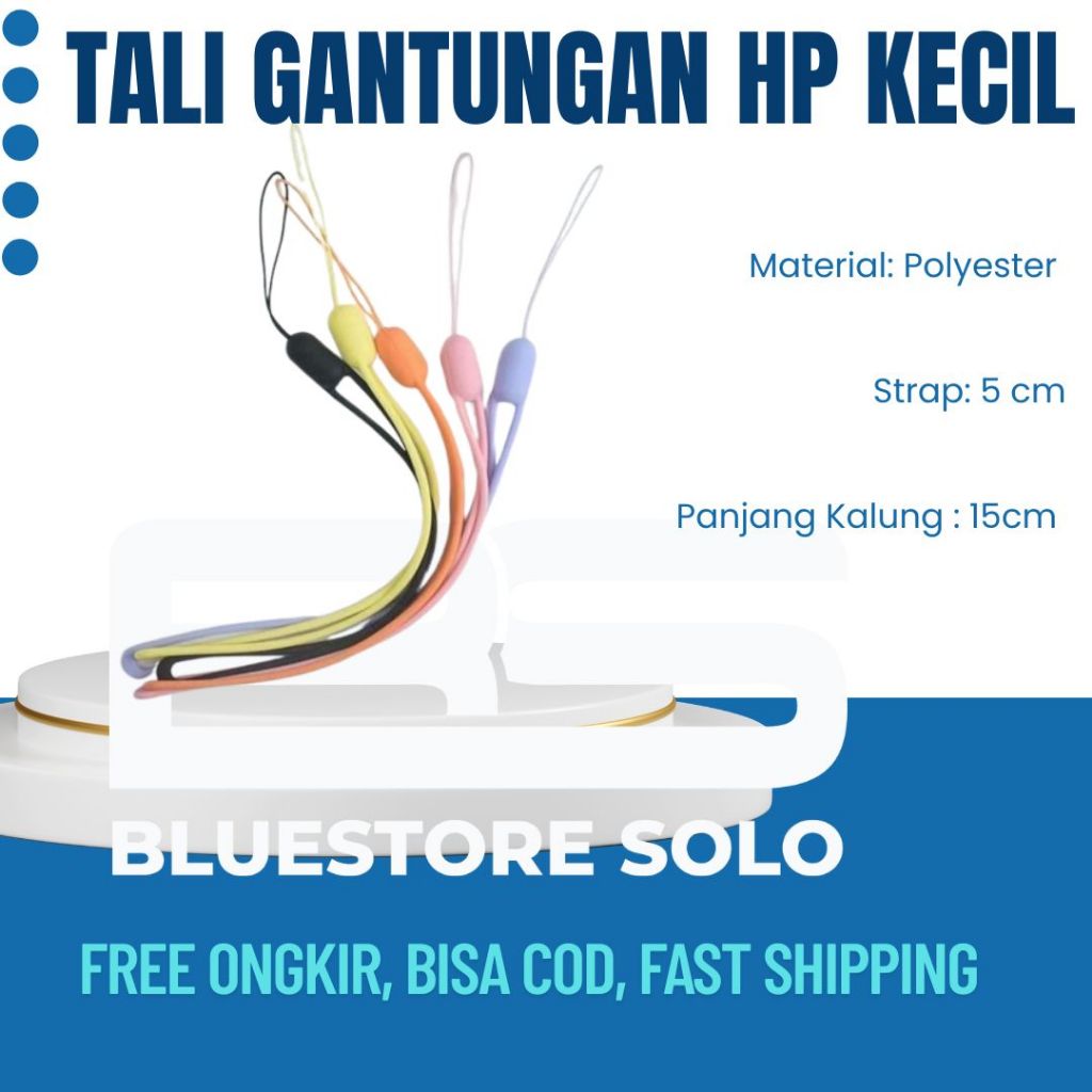 Tali HP Tali Gantungan HP Kecil Pendek Strap HP Tali Macaron HP