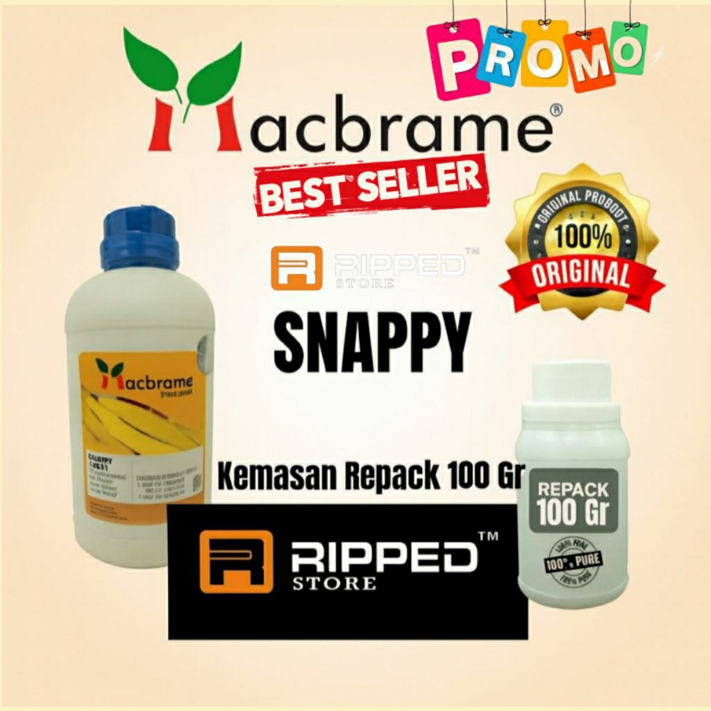 100ML Bibit Parfum Laundry Snappy || Ori Macbrame