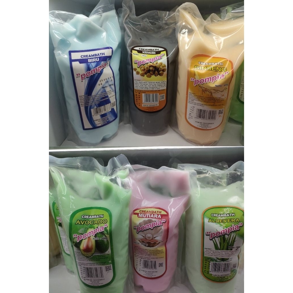 PompiaCreambathRefil900mlMurah
