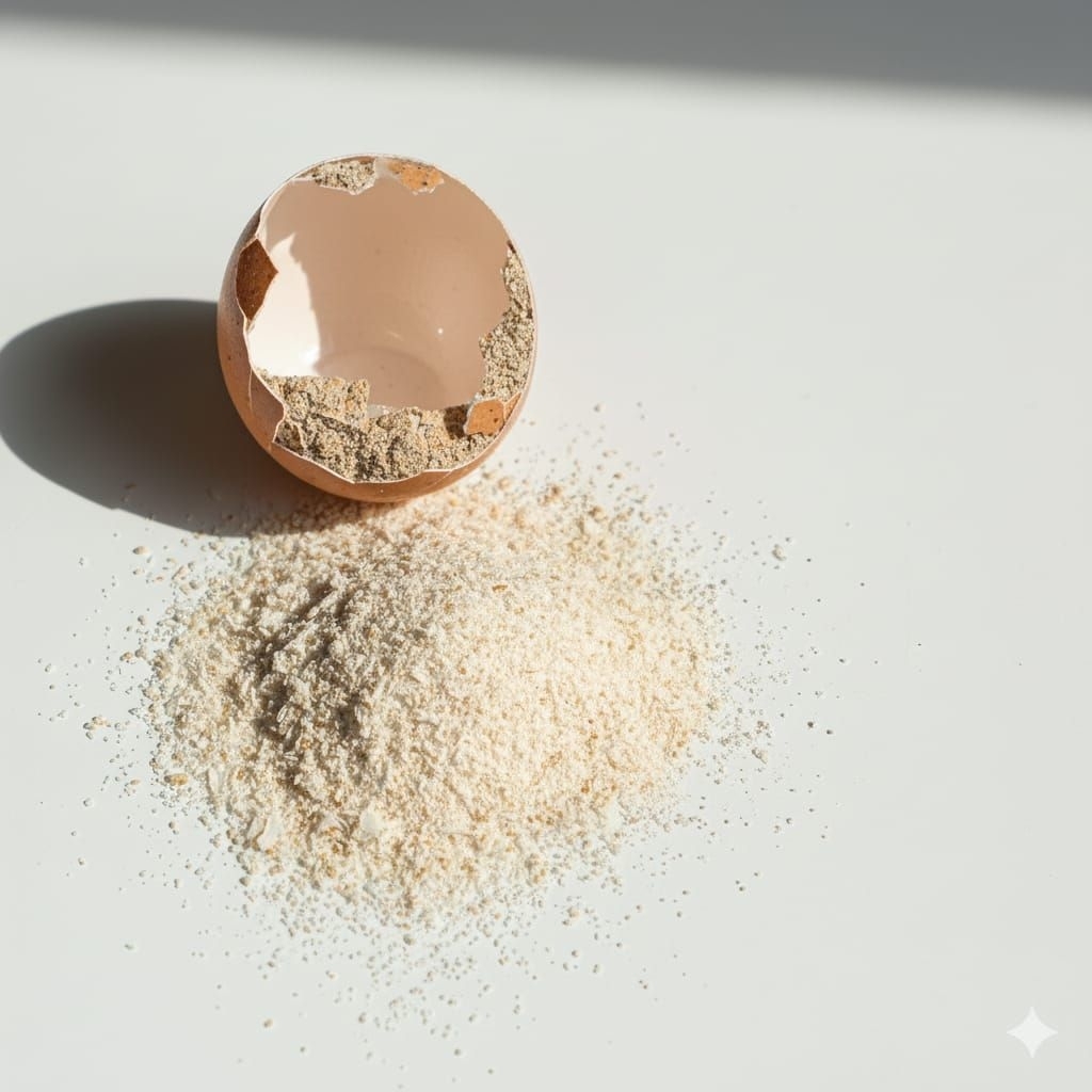 Bubuk Cangkang Telur Halus