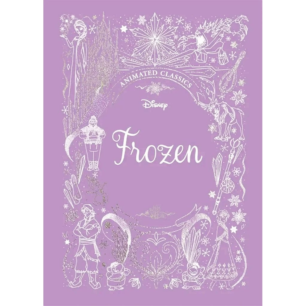 FROZEN Disney Animated Classic stories ( ORIGINAL ) cover purple