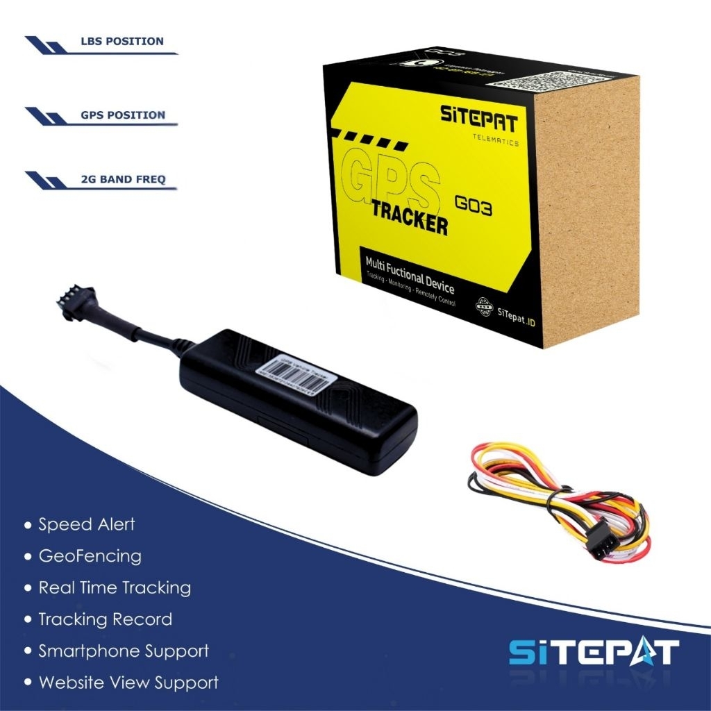 Sitepat Gps Multi Functional Tracker G03 For Reseller & Installer