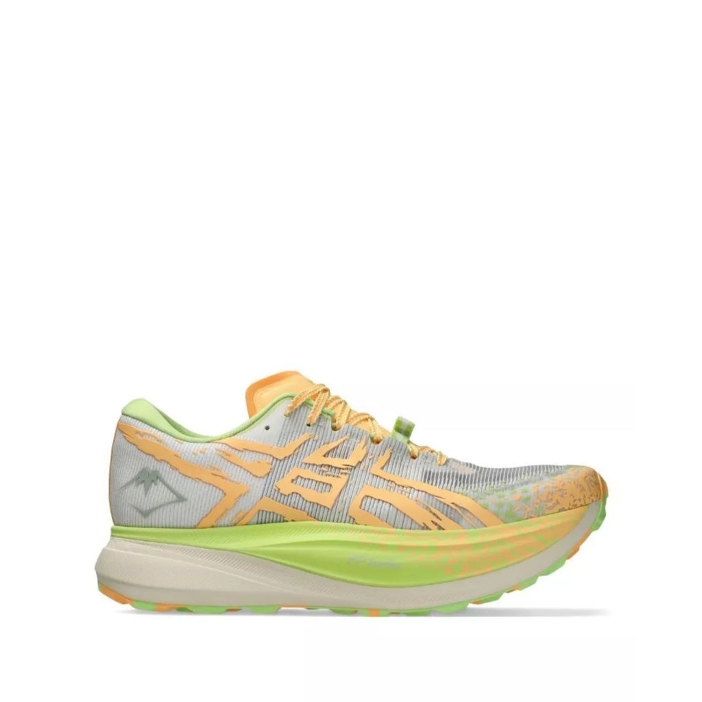 Asics MetaFuji 4 ST Trail Running Cream Orange Glow Limited Men's Shoes Original