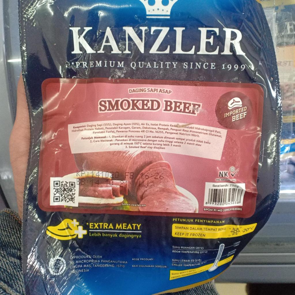 Kanzler Smoke Beef 250gr