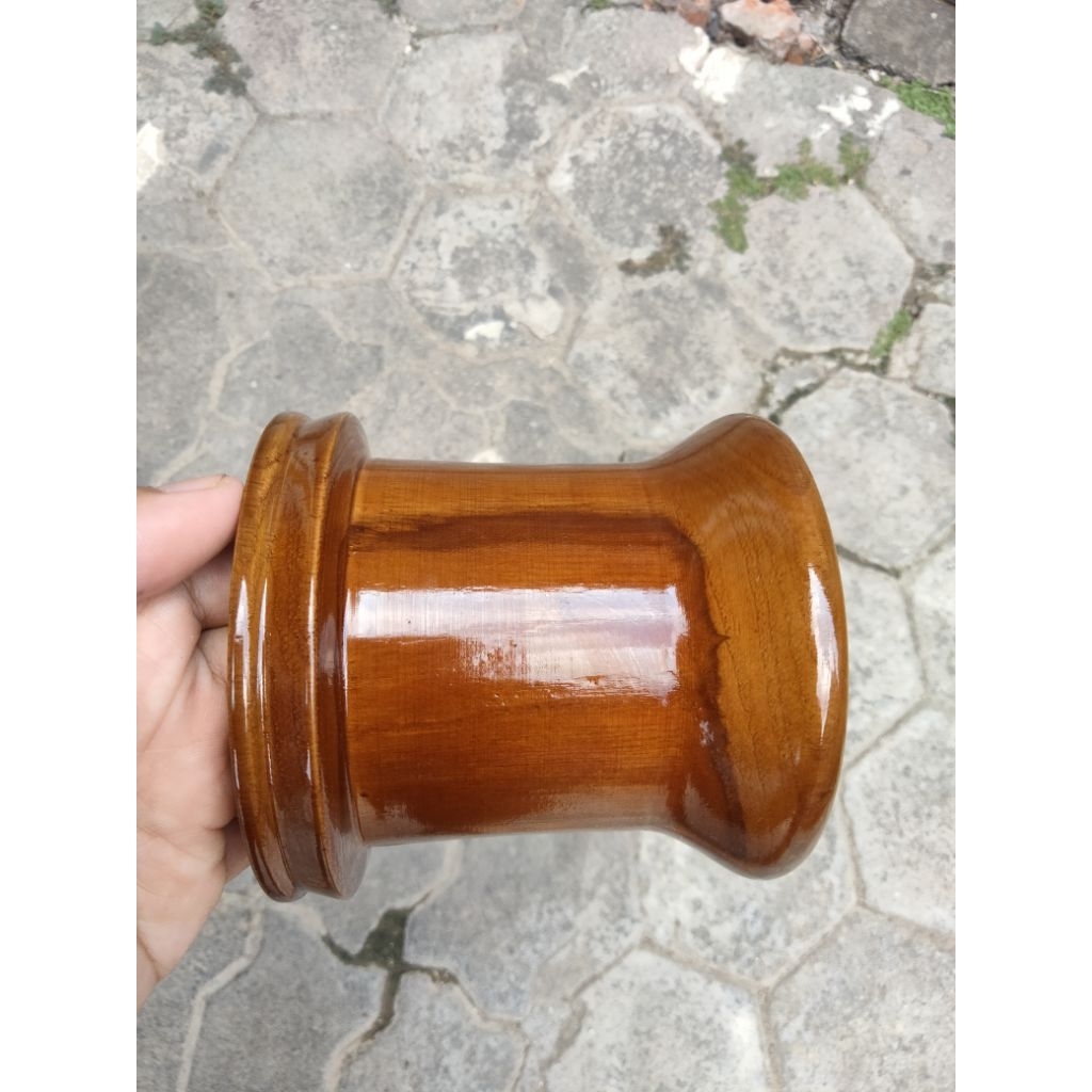 BLADU KAYU JATI / GULUNGAN SENAR LAYANGAN diameter 10 cm