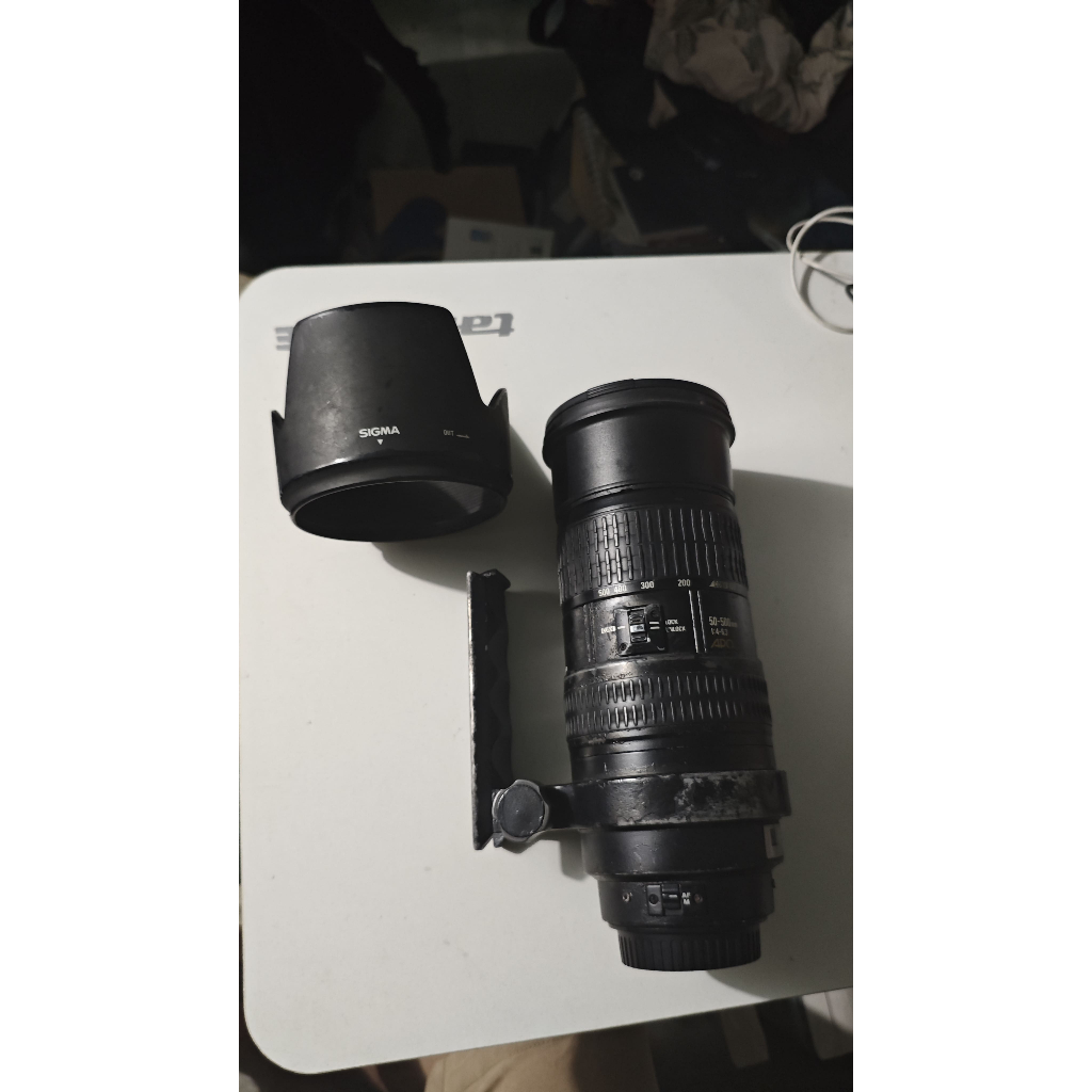 LENSA SIGMA 50-500MM UNTUK DSLR CANON