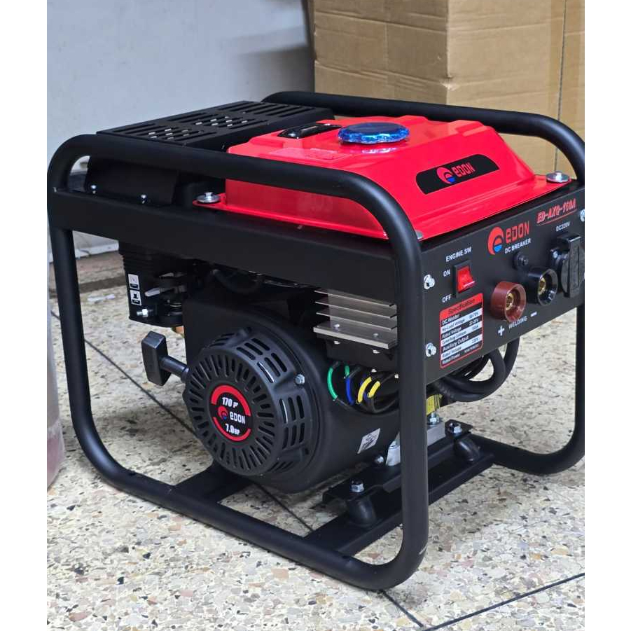 Genset LAS 1000Watt GW160A EDON / Genset Mesin Welding Las Listrik 1000 Watt 160A 160 Ampere Power G