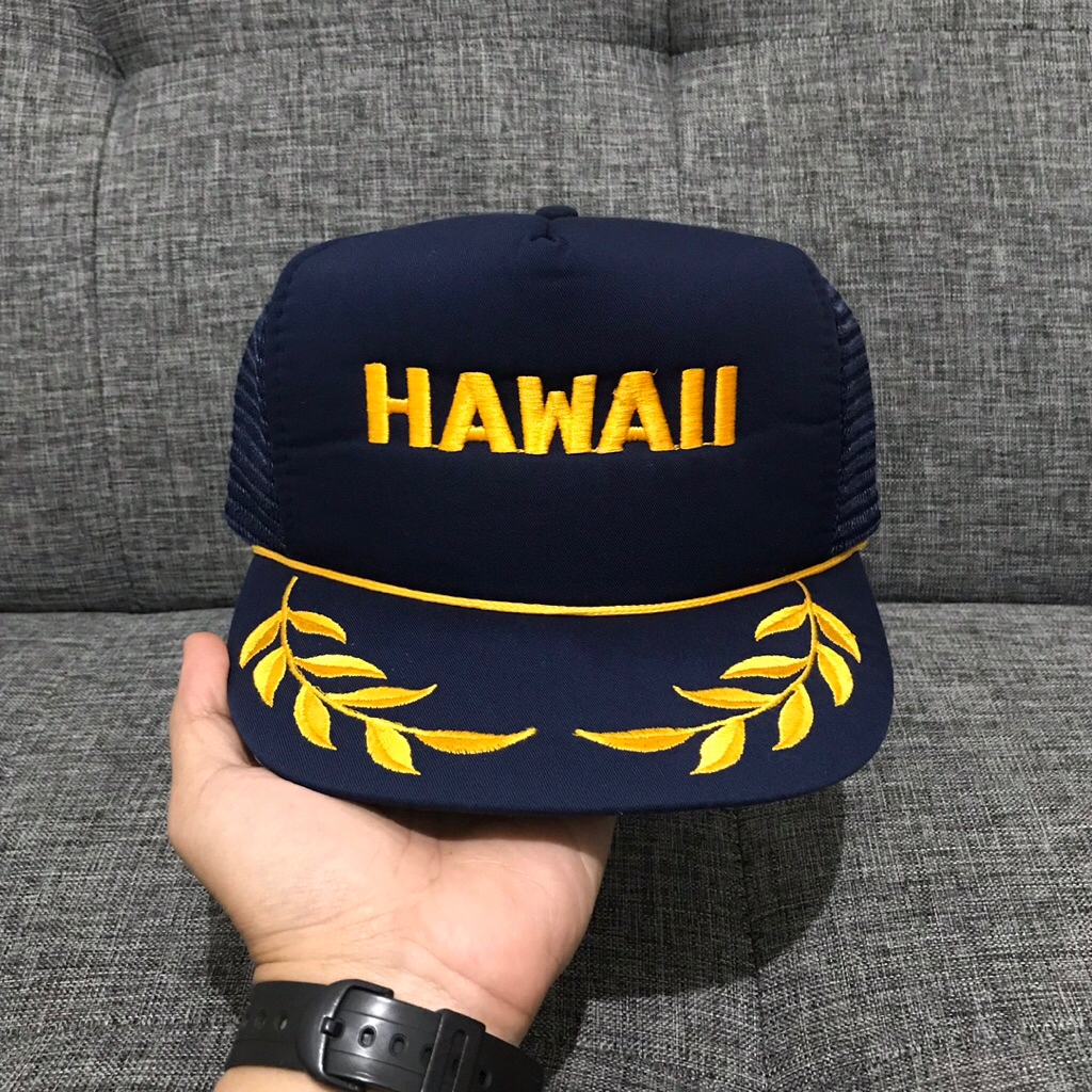 90s HAWAII - VINTAGER TRUCKER HAT