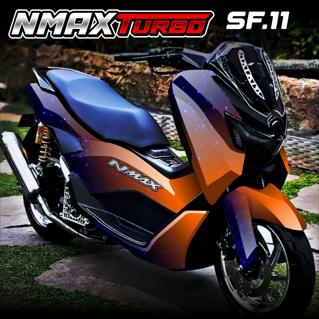 (COD) TERBARU Decal Stiker Motor Yamaha Nmax TURBO NEO S New 2024 2025 Full Body - Decal Modifikasi 