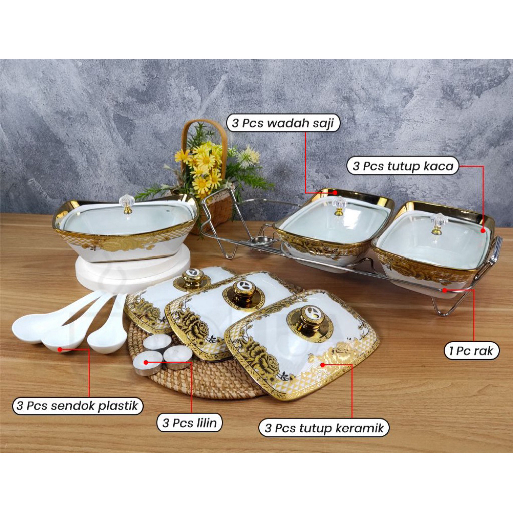 Wadah saji Rak vicenza