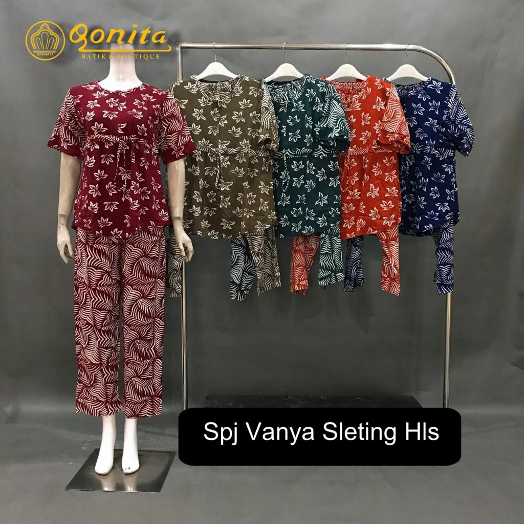 Setelan Qonita Batik  - SPJ Vanya Sleting