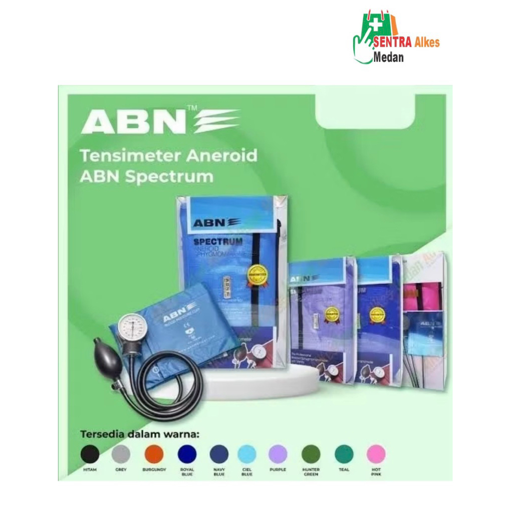 Tensimeter Spectrum ABN / Alat Cek Tekanan Tensi Darah Varian
