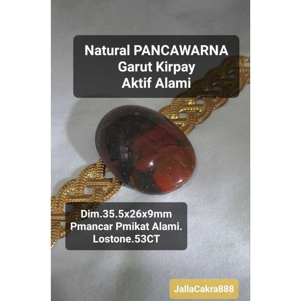 Batu Natural PANCAWARNA GARUT Kirpay PMKAT Pmancar Motif Alami No Treated Lostone Batu Alam PW Kiara