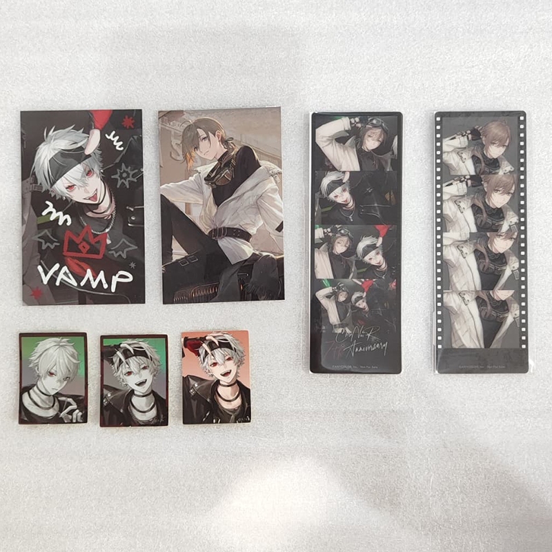 chronoir kanae kuzuha cheki / snapshot / ID photocard / bookmark nijisanji