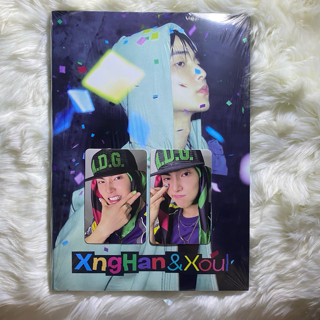 Xnghan & Xoul SEALED album + pob benefit fansign fs jakarta seunghan pc
