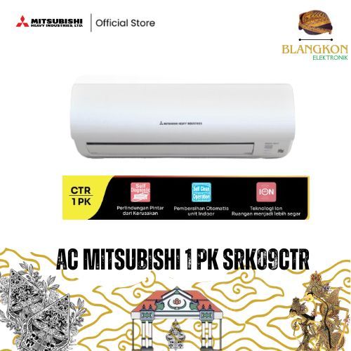 AC MITSUBISHI 1 PK SRK09CTR MADE IN THAILAND