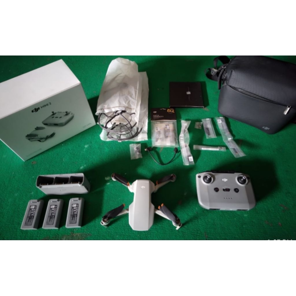 dji mini 2 4k flymore kombo bekas like new