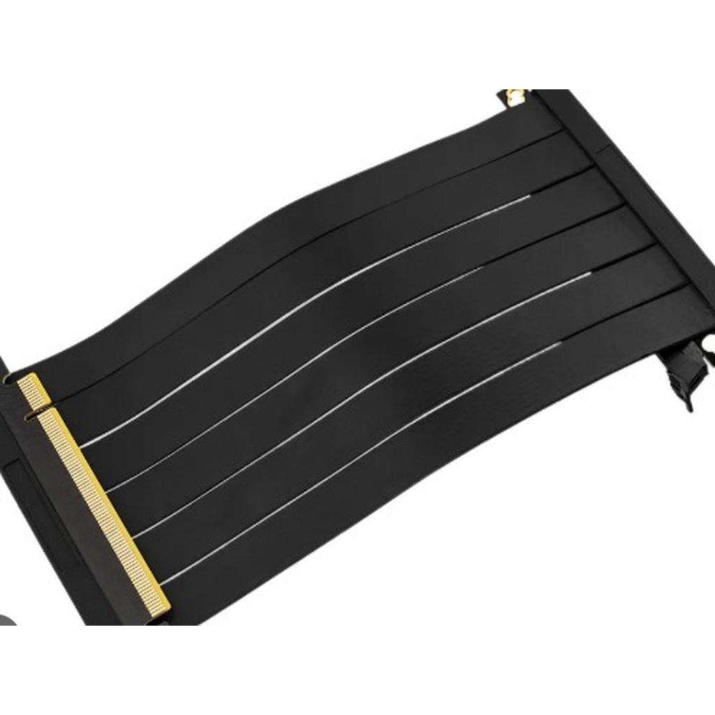 PCCOOLER RISER GPU VGA BLACK 4.0 180 DEGRE 225MM Riser GPU VGA GEN4 - BLACK