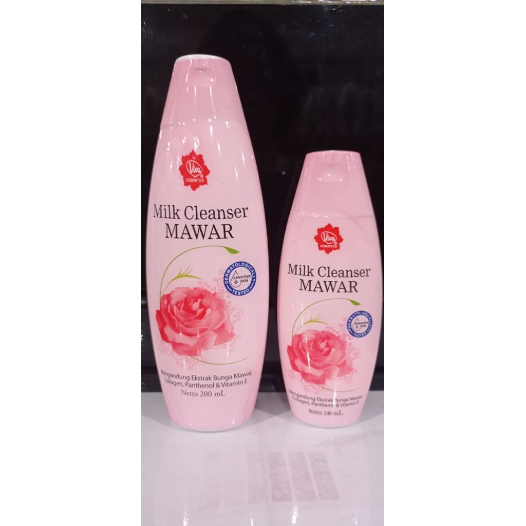 Viva cleansing milk  mawar