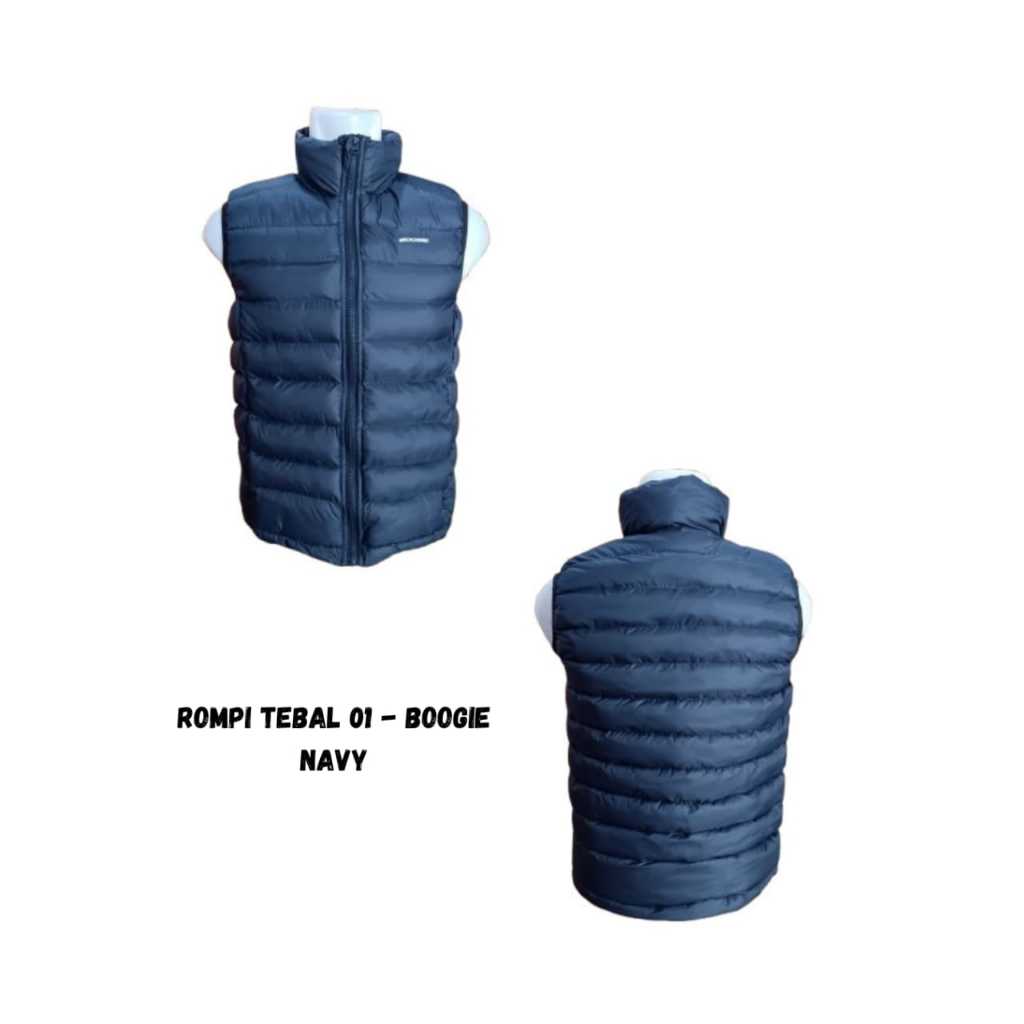 Boogie - Rompi Tebal 01 Boogie vest tebal Boogie