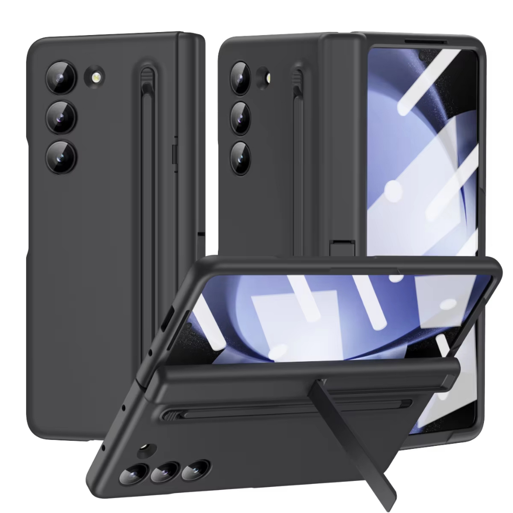 [ Samsung Galaxy Z Fold 4 ] 3in1 Hard Case +  Stand +  Spen Samsung Z Fold 4