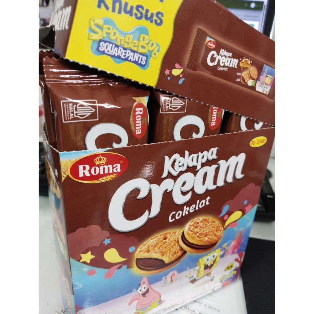 Roma Kelapa Cream Coklat