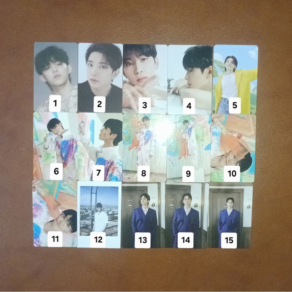[READY] PHOTOCARD OFFICIAL SEVENTEEN SCOUPS FTS WVS VER JOSHUA TC FOLLOW BOOKLET WONWOO DEAR WOOZI H