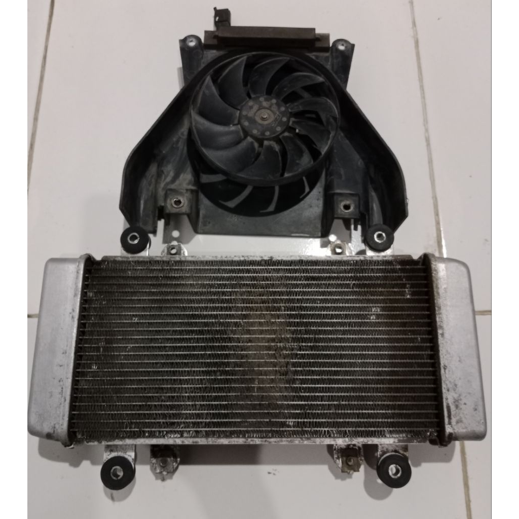 Radiator set kipas Ninja 250 fi Copotan Original