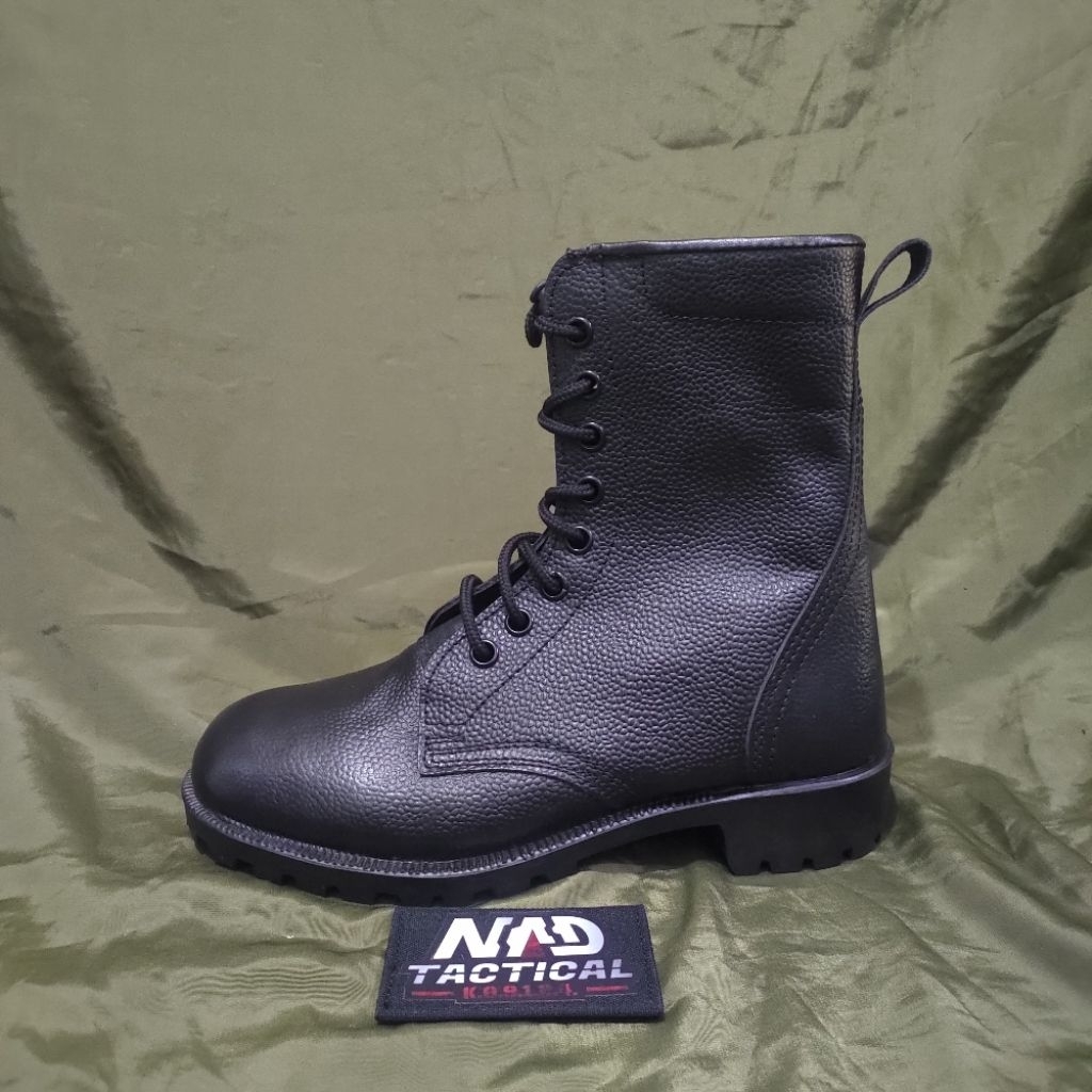 Sepatu PDL TNI Kulit Jeruk jatah/pembagian