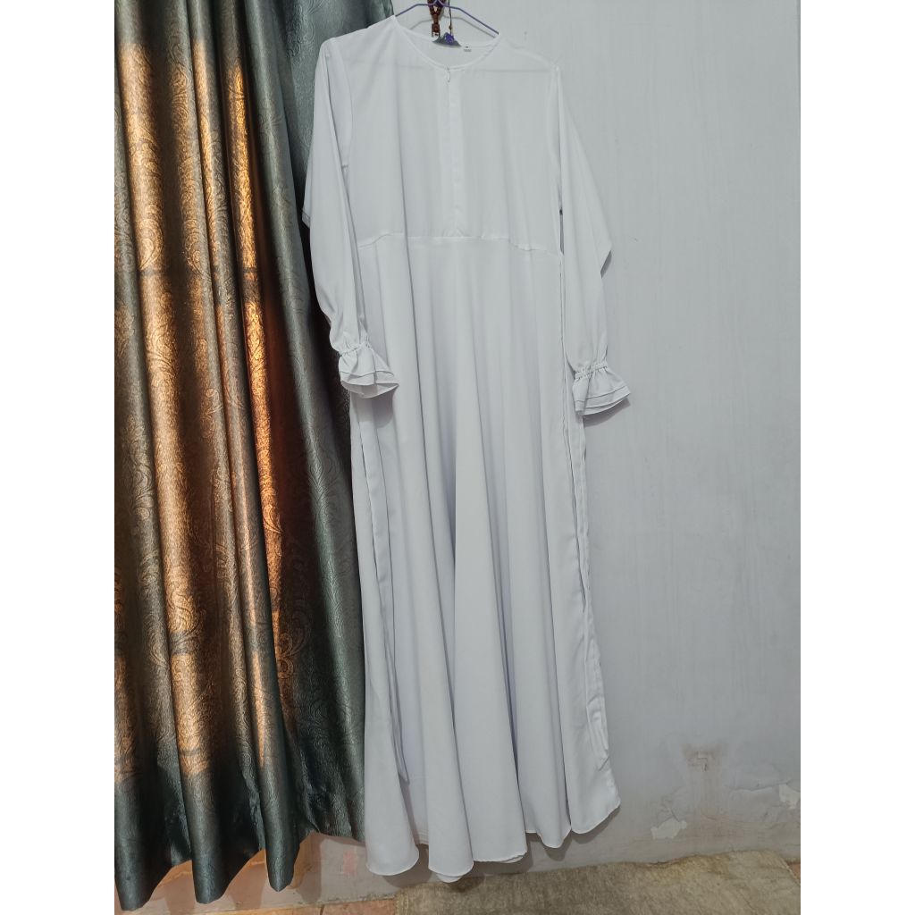 Gamis Nanabi Collection White Preloved
