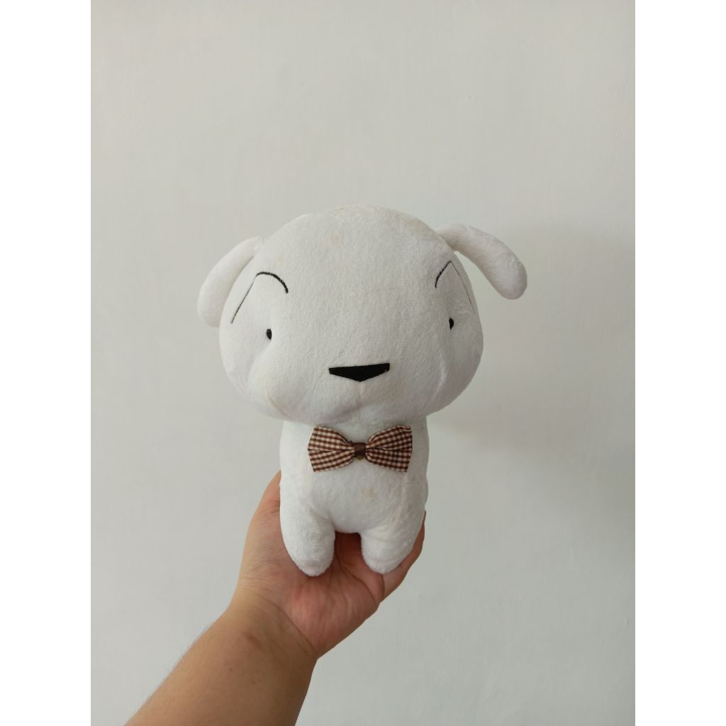 shiro boneka shiro shinchan crayon shinchan boneka shinchan