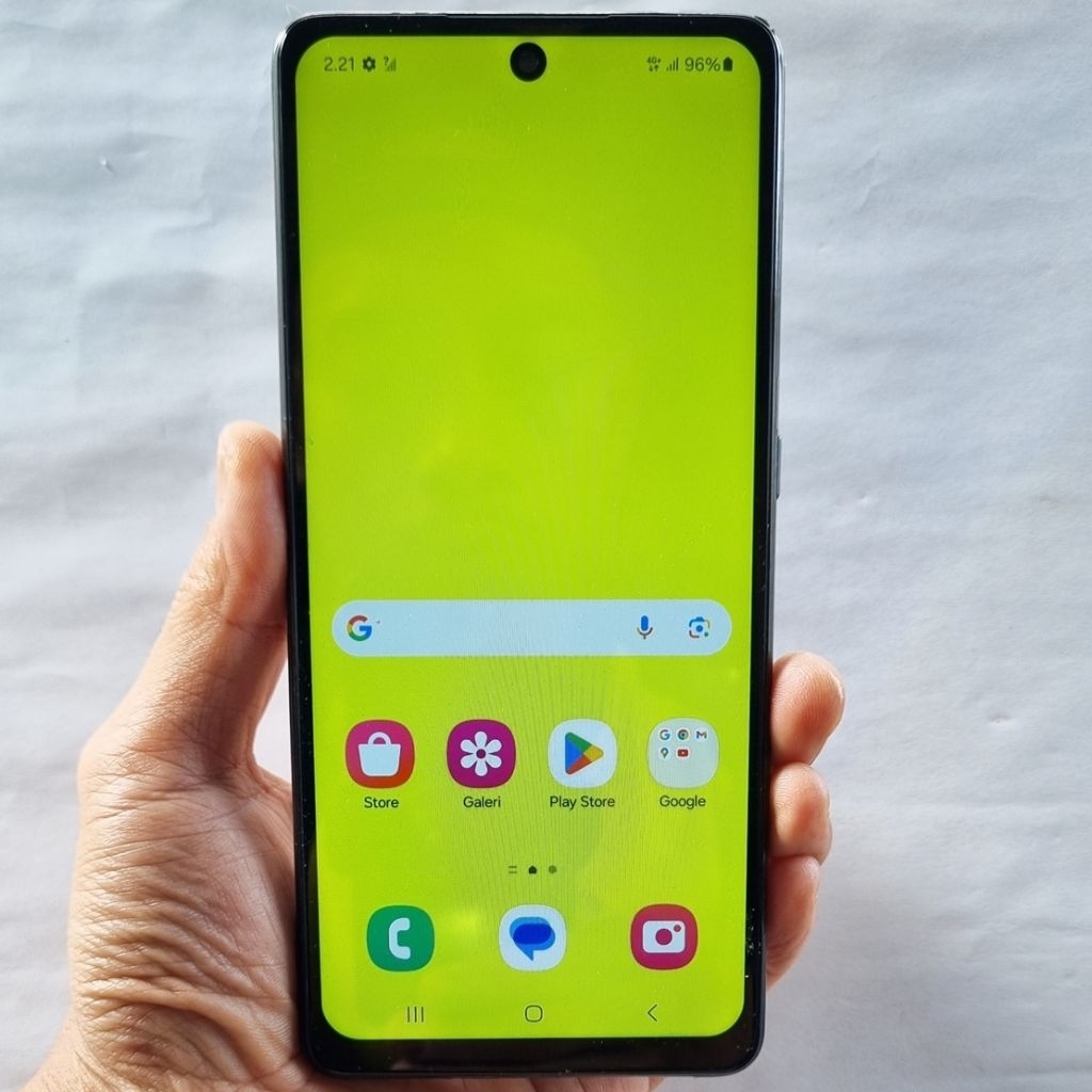 Handphone Hp Samsung Galaxy A72 Second Ram 8/128 GB NFC Eks Resmi Sein Mulus