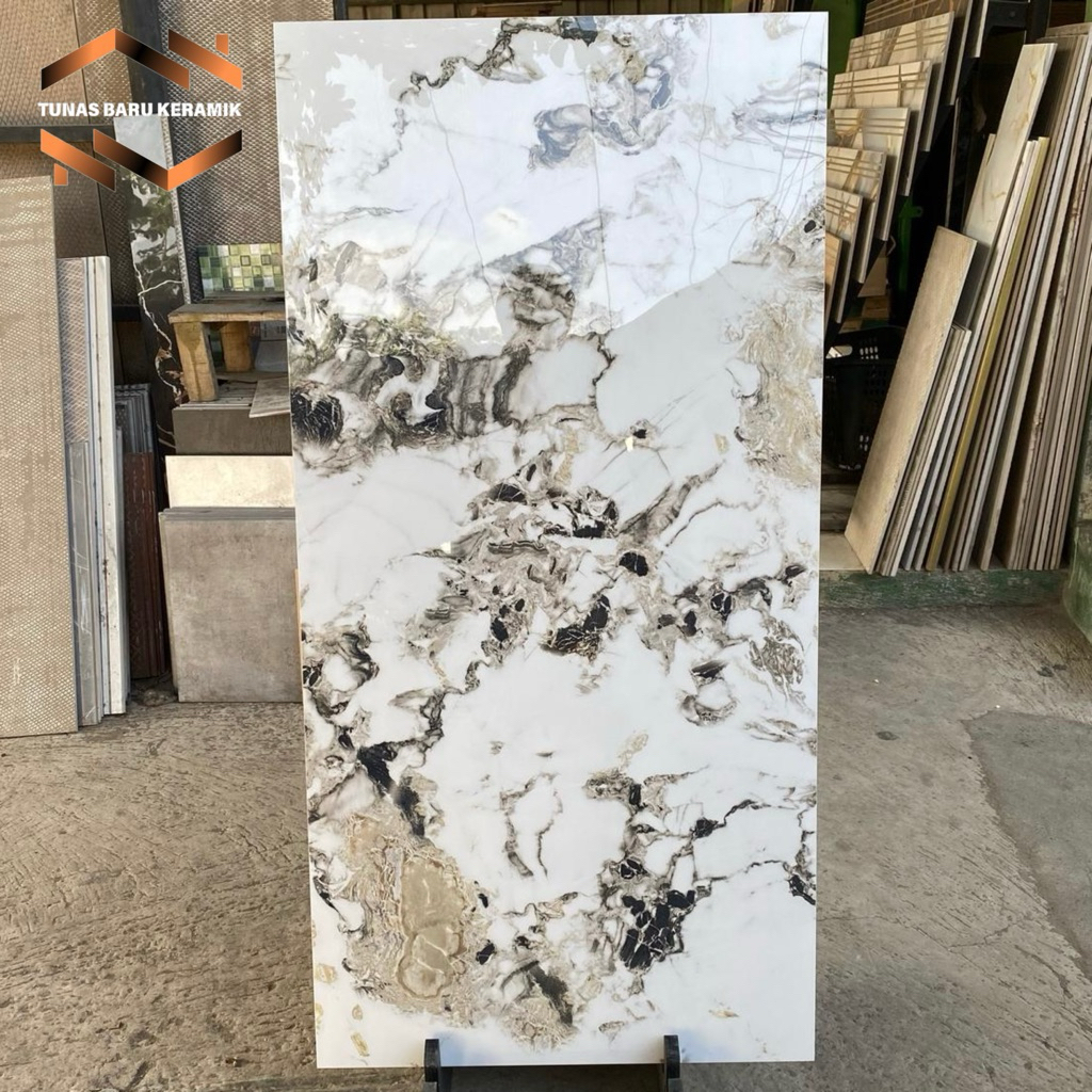 Granit 60x120 Garuda Tile Glacier White | Glazed Polished