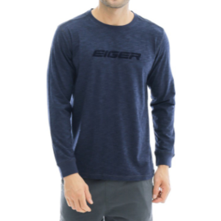 ORIGINAL Eiger Riding One Man T-Shirt Lengan Panjang