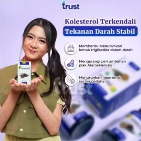 MERIAL FISH OIL MINYAK IKAN HERBAL ALAMI SUPLEMEN KESEHATAN ORIGINAL 100%