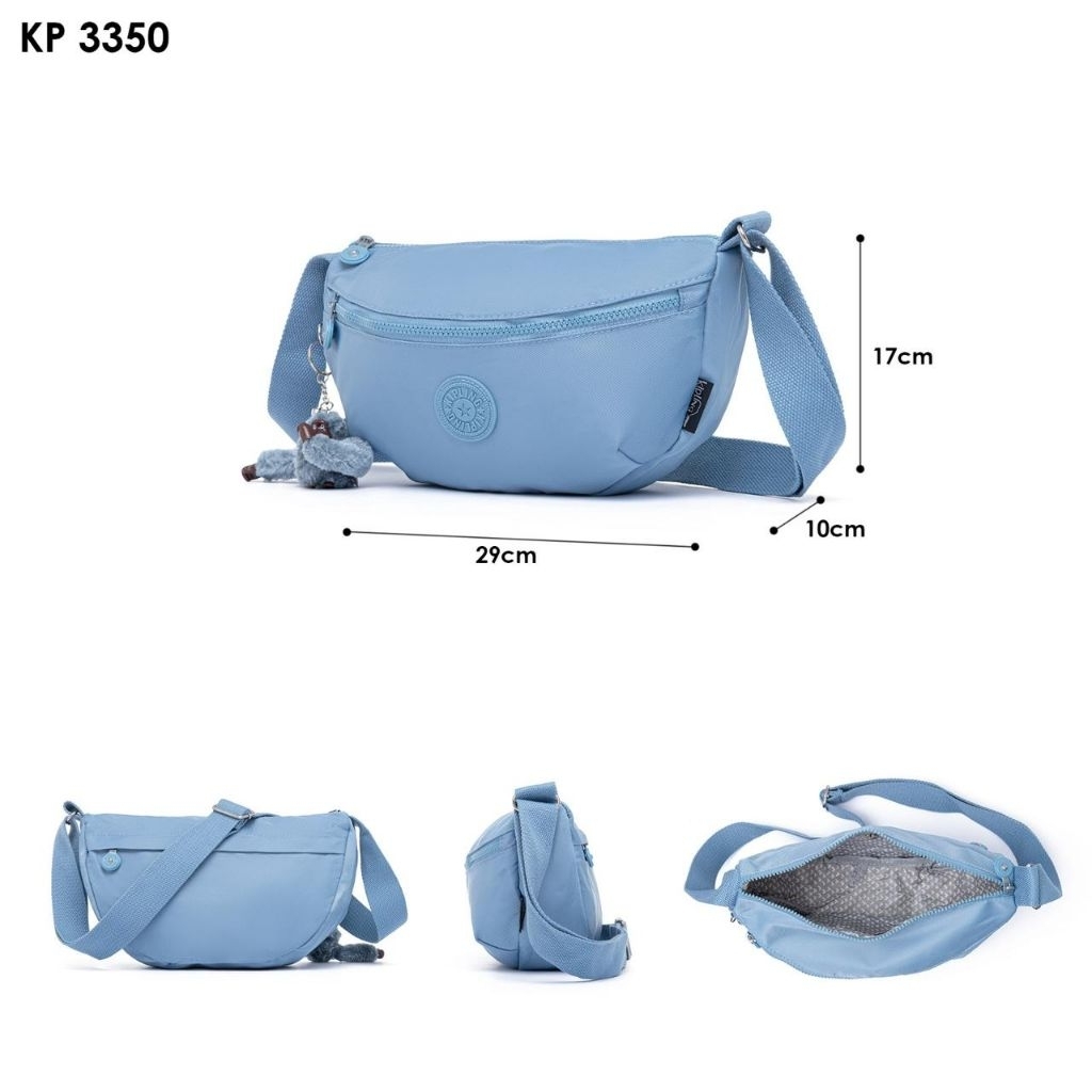 TAS PINGGANG WANITA /  WAISTBAG WANITA / SLING BAG NYLON / KiPling 3350