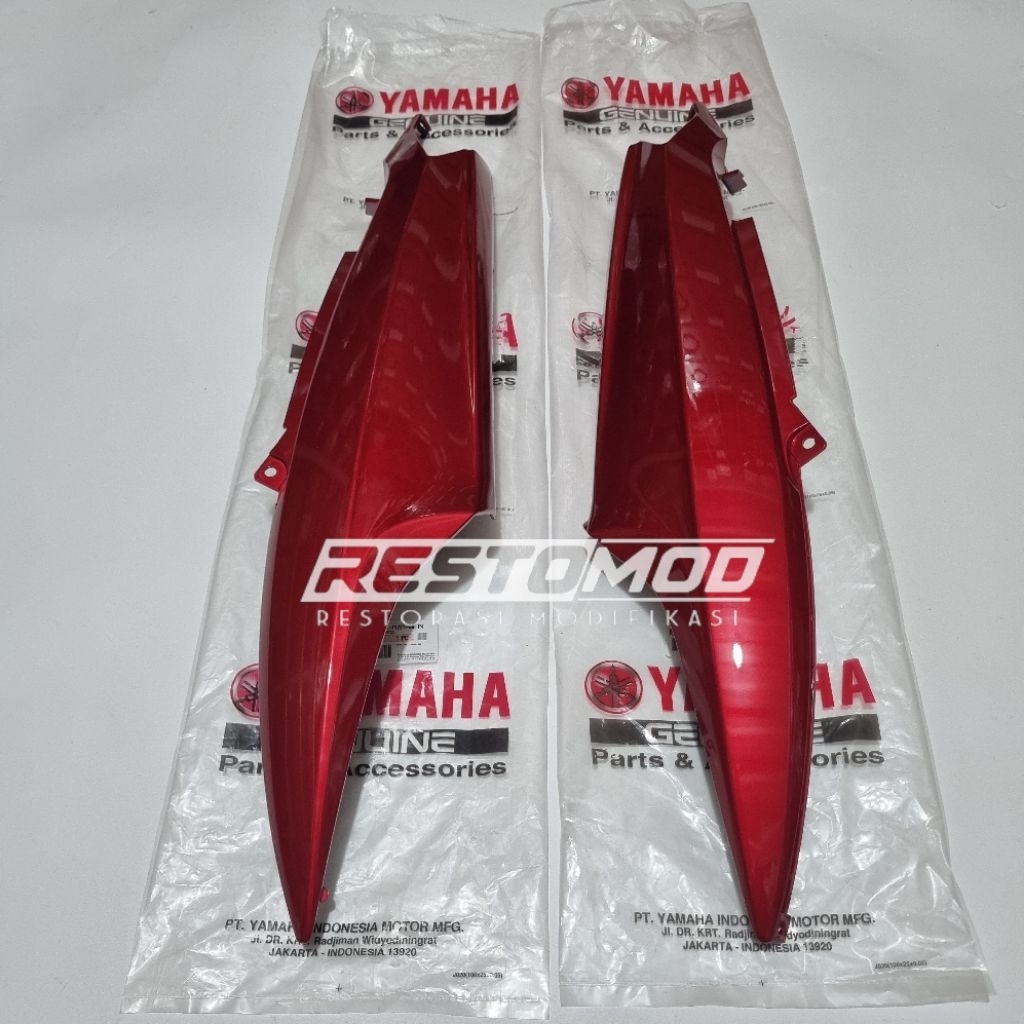 Body belakang mio sporty merah maroon original yamaha body samping mio cover body mio marun 5TL body