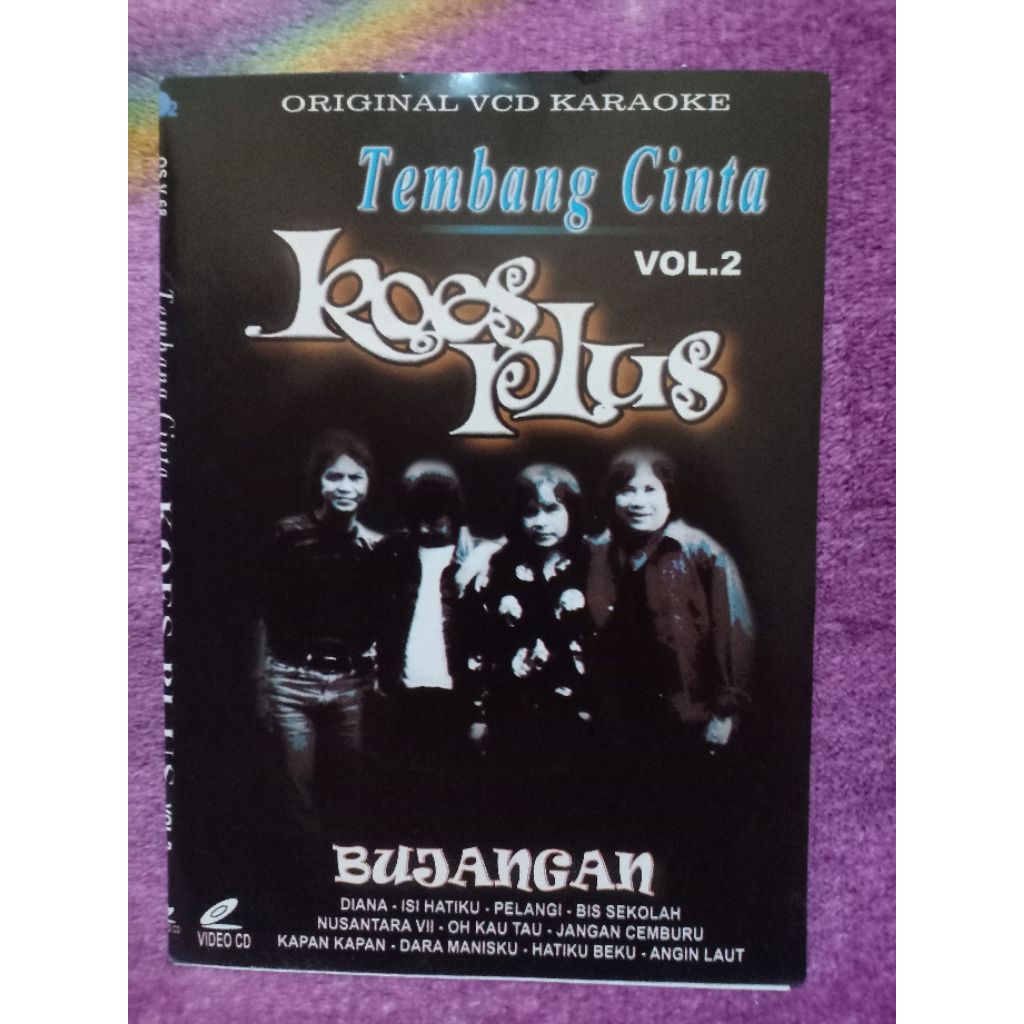 VCD TEMBANG CINTA KOES PLUS VOL 2