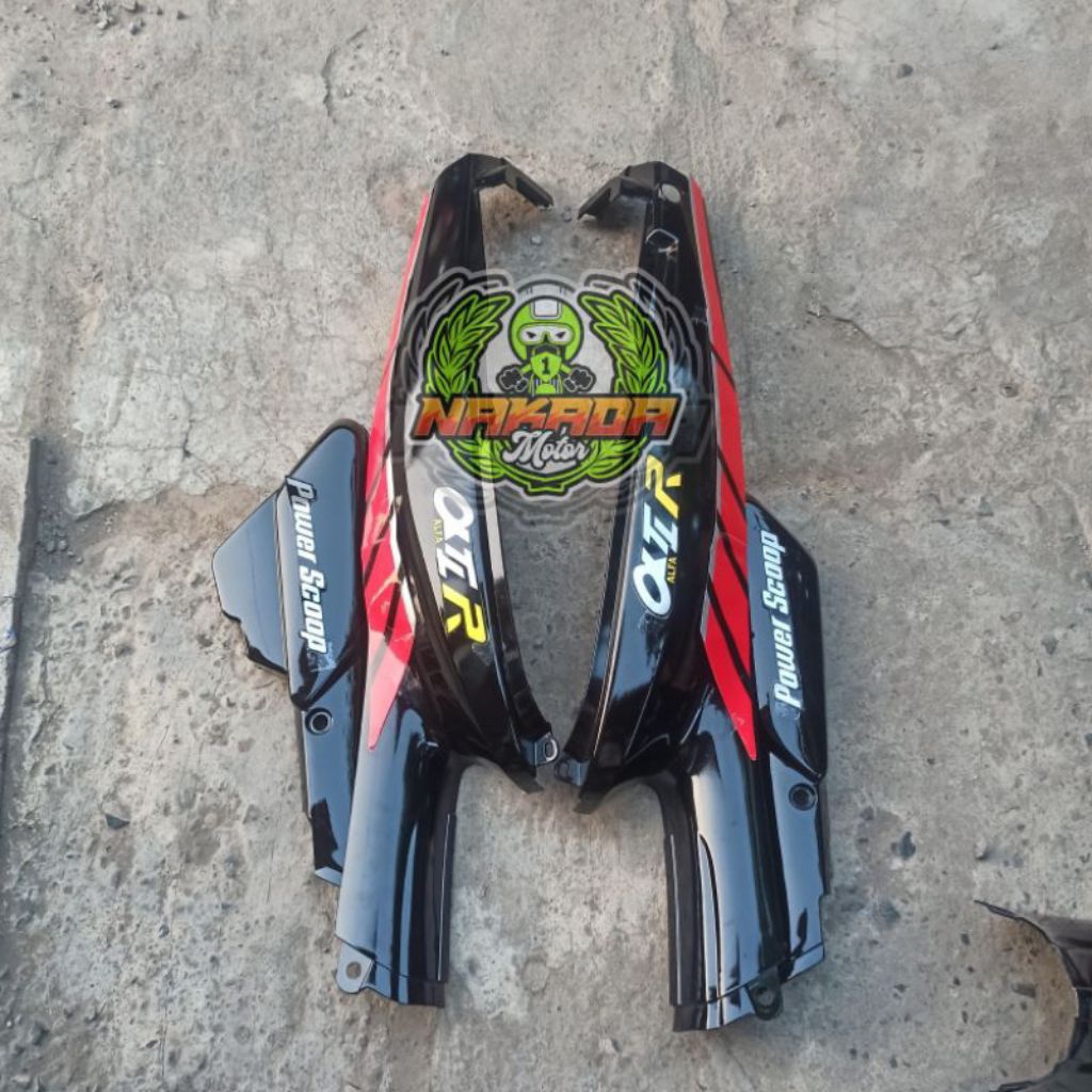 COVER BODY BELAKANG YAMAHA ALFA BODY BODI BELAKANG ALFA PLUS BOX AKI ALFA
