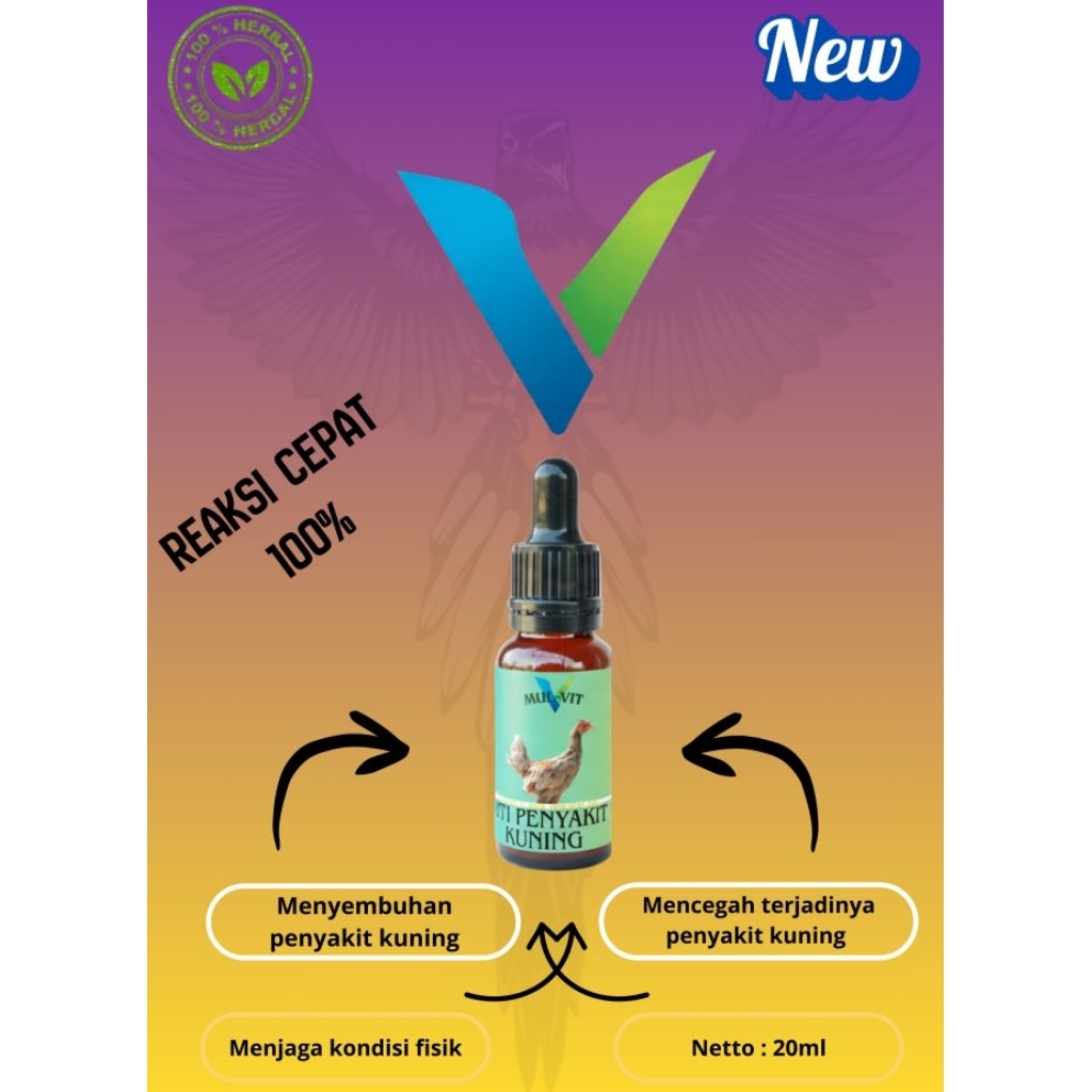 OBAT AYAM ANTI PENYAKIT KUNING UNTUK MENGOBATI PENYAKIT KUNING AYAM