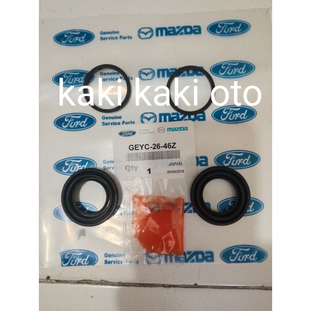Seal kit caliper kit kaliper kit seal piston rem belakang mazda 626 Capella capela Telstar