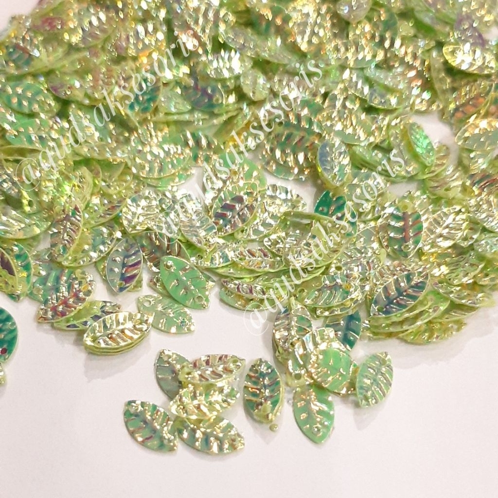 Sequin/payet/ramboci daun per 10 gram