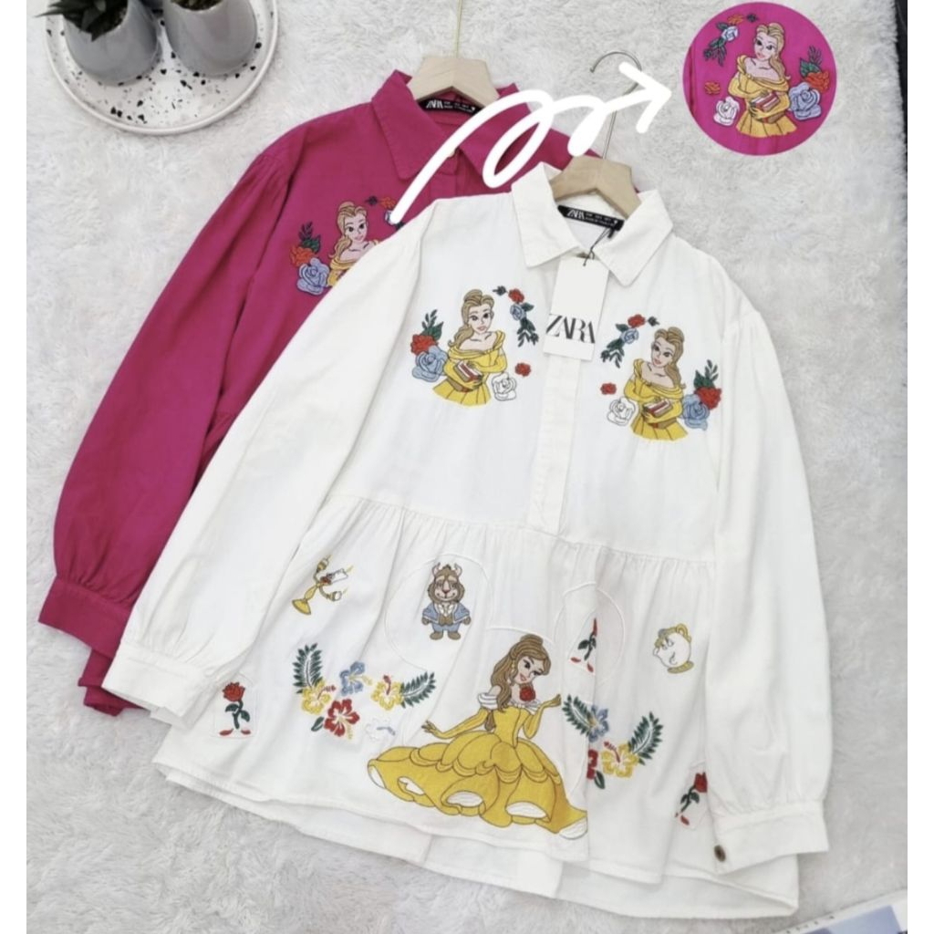 Kemeja Bordir Zara Kemeja Babydoll Bordir