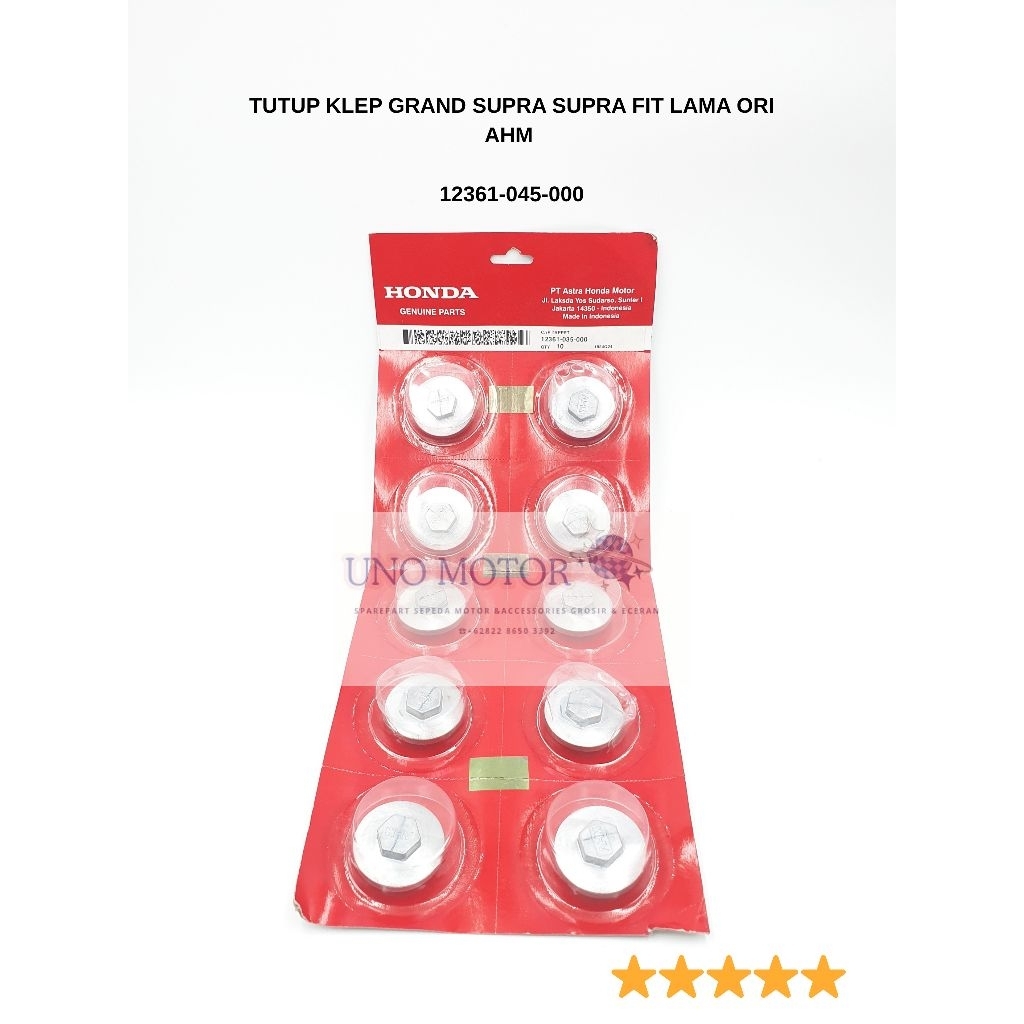 TUTUP KLEP GRAND SUPRA SUPRA FIT LAMA ORI AHM 12361-045-000